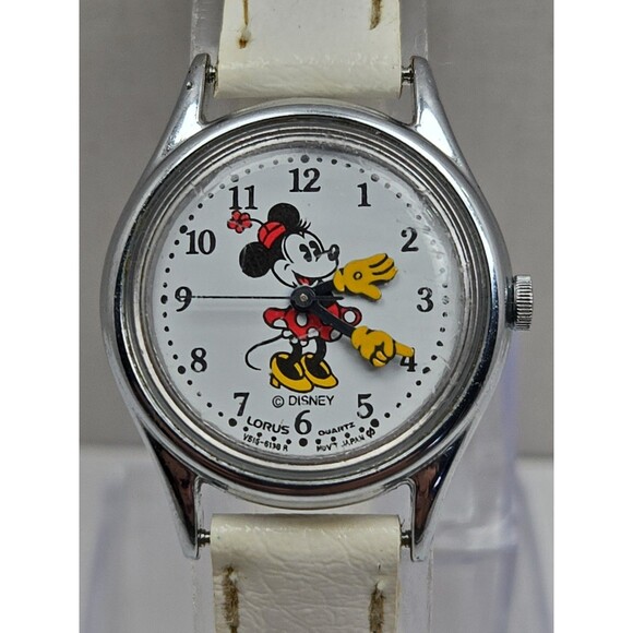 Vintage Lorus by Seiko Disney Minnie Mouse Quartz Watch Womens New Battery main image 14